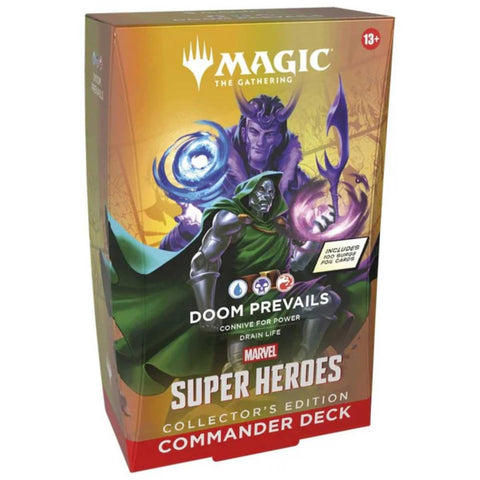 Magic The Gathering Super Heroes Commander Decks Collector's Edition (Set of 4)