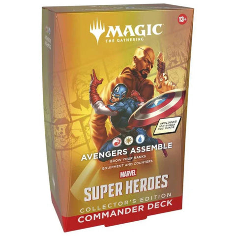 Magic The Gathering Super Heroes Commander Decks Collector's Edition (Set of 4)