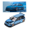 POP Race 1/64 PR64-206 Civic EG6 Chrome Blue