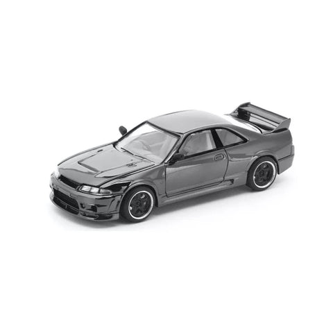POP Race 1/64 PRDC-003 GTR R33 400R Chrome Dark