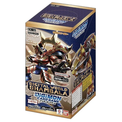 Digimon Card Game EX-12 Digital World Shambala Booster (JAP)