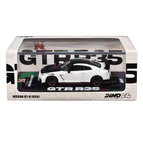 Inno64 Nissan GT-R (R35) Nismo White