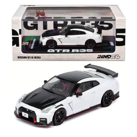Inno64 Nissan GT-R (R35) Nismo White
