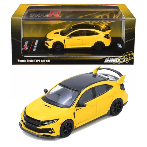 Inno64 Honda Civic Type R (FK8) Yellow