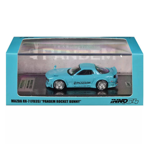 Inno64 Pandem Rocket Bunny RX7 FD3S Tiffany Blue