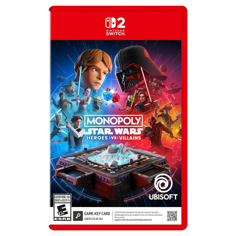 Nintendo Switch 2 Monopoly: Star Wars Heroes vs. Villains (US) Game Key-card