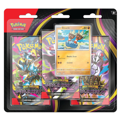 Pokemon ME05 Pitch Black 3 Pack Blister - Binacle
