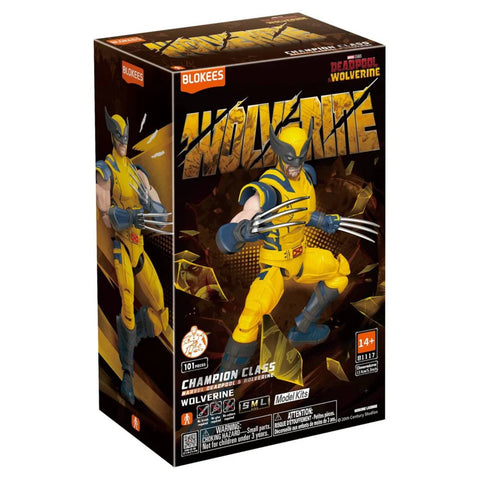 Marvel Deadpool & Wolverine CC Wolverine Blokees Model Kit