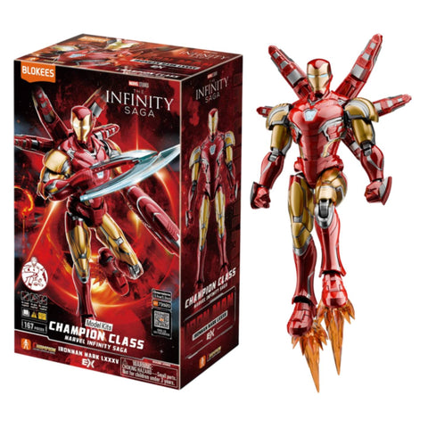 Marvel Saga Iron Man Mark LXXXV Blokees Model Kit