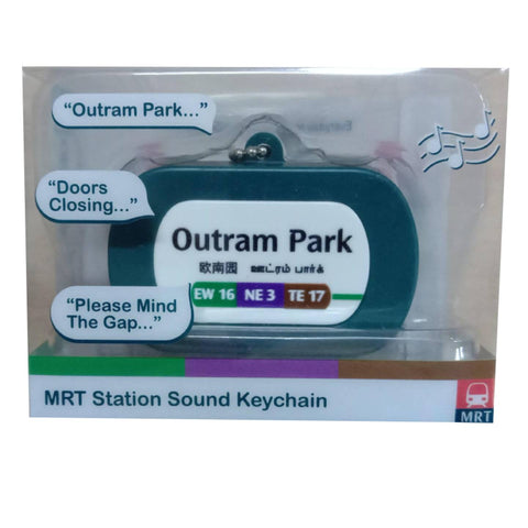 MRT Station Sound Keychain - Outram Park