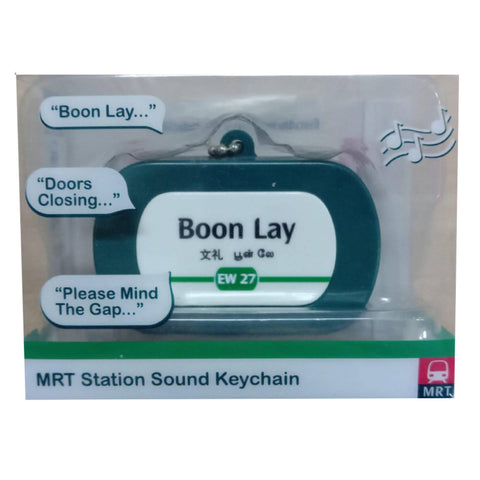 MRT Station Sound Keychain - Boon Lay
