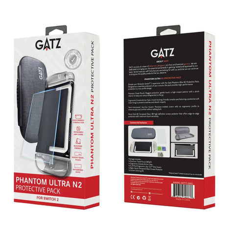 Nintendo Switch 2 Gatz Phantom Ultra N2 Protective Pack
