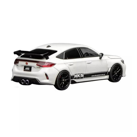 MotorHelix 1:64 Honda Civic Type R (FL5) White