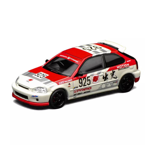 MotorHelix 1:64 Honda Civic Type R EK9 Motion Red