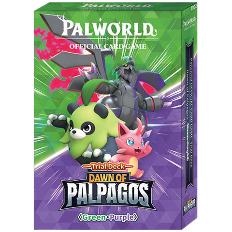 Palworld TD02 Dawn of Palpagos Green/Purple Deck (ENG)