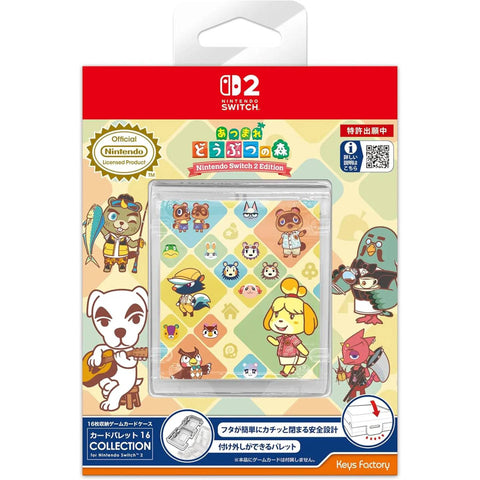 Nintendo Switch 2 Keys Factory Card Case 16 - Animal Crossing