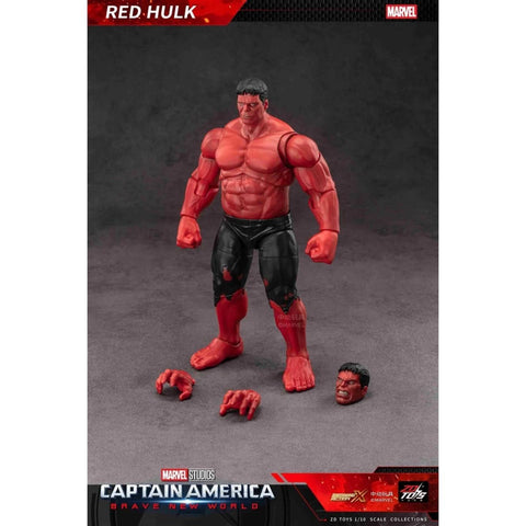 ZD Toys Captain America: Brave New World 1/10 Scale" Red Hulk