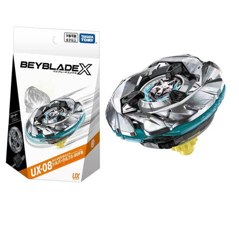 Beyblade X UX-08 Starter Silver Wolf