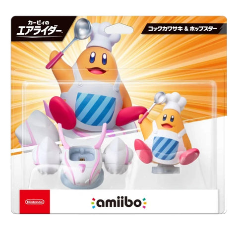 Amiibo Kirby Air Kawasaki & Hop Star