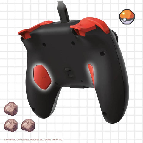 Nintendo Switch 2 Hori Wired HoriPad TURBO - Pokemon Pixel Red
