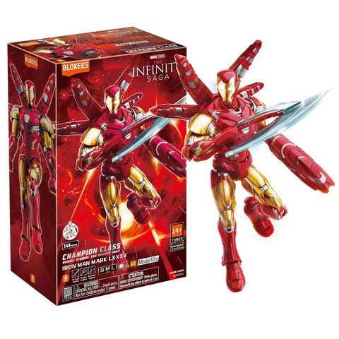 Marvel Saga Iron Man Mark LXXXV Blokees Model Kit