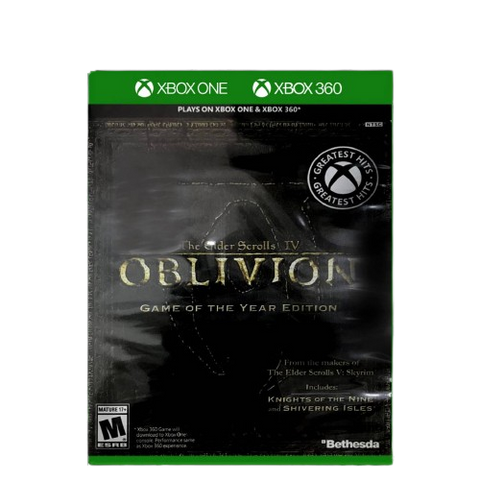 XBox One  The Elder Scroll IV: Oblivion