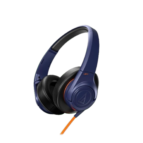 Audio Technica Headphone Wired  ATH-AX3 HP Navy Blue