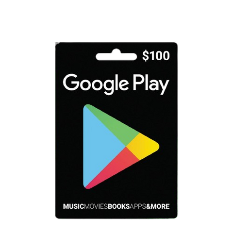Google Play Gift Card USD $100