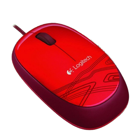 Logitech M105 wired Mouse - Red