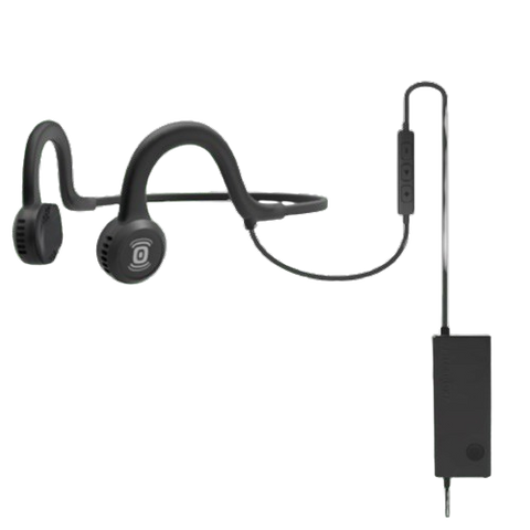 AfterShokz - Sportz Titanium Headphones with Mic - Black