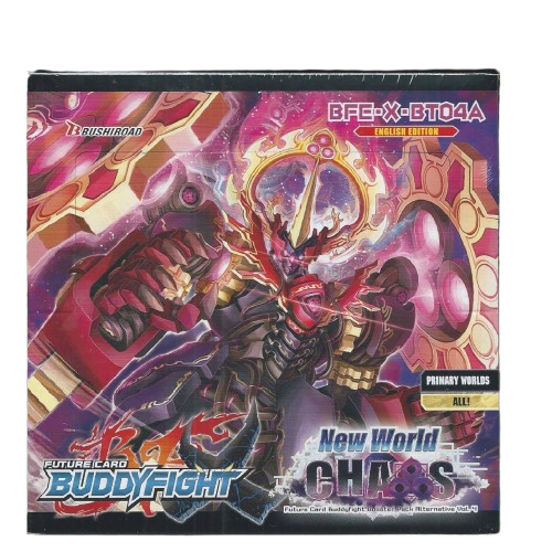 buddyfight x booster box Buddyfight New World Chaos Booster Box