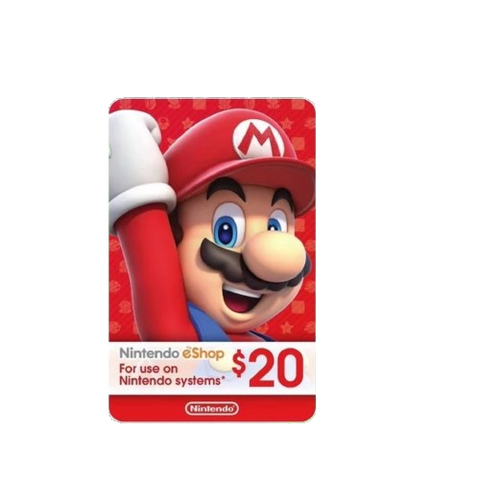 Nintendo Eshop Prepaid Card $20