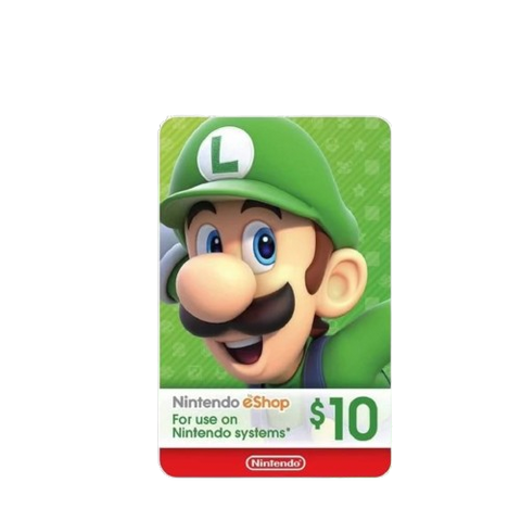 Nintendo Eshop Prepaid Card $10