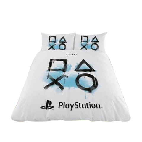 PlayStation Logo Double Duvet  And Pillowcase