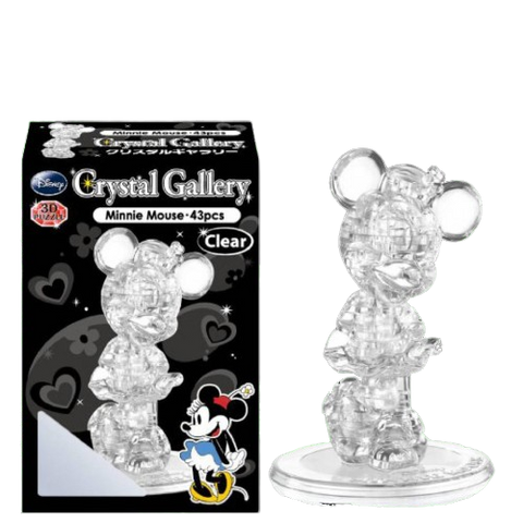 Disney Crystal Gallery 43pcs Minnie Clear