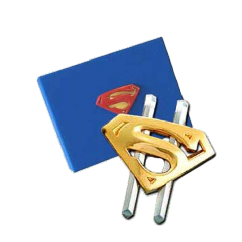 Superman Returns Shield Gold Plated Money Clip