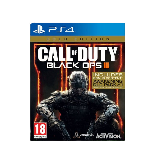 PS4 Call Of Duty Black Ops III Gold R2