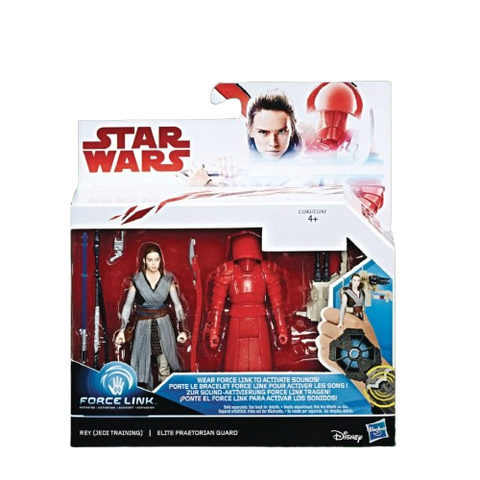 Star Wars Force Link 2 Pack Rey and Elite Praetori