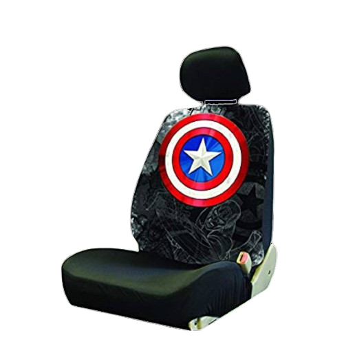 Captain America Shield Low Back Seat Cover PLAYe