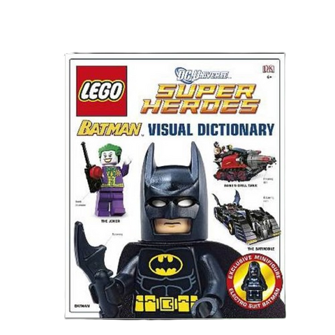 Batman Visual Dictionary with LEGO Minifigure