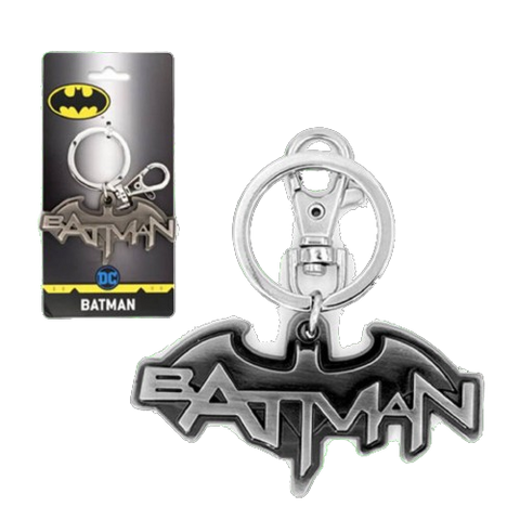 Batman Logo Pewter Key Chain