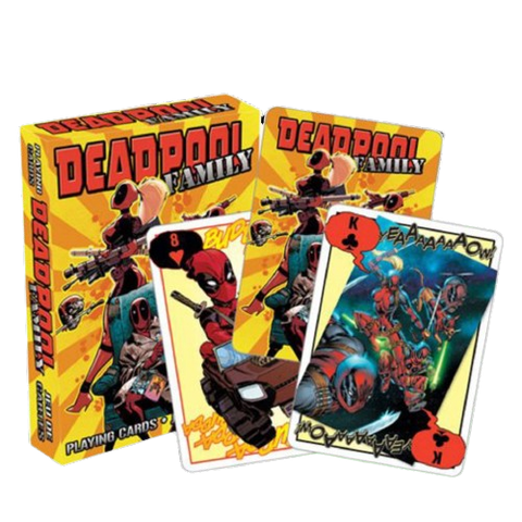 Deadpool Family Playing Cards