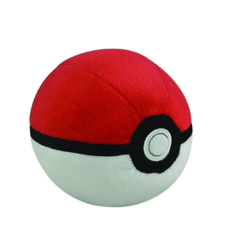 Pokemon Sun and Moon Pokeball Plush Red