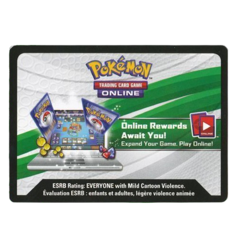 Pokemon Online Code Card