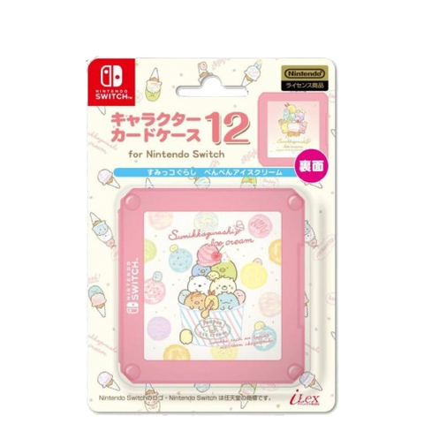 Nintendo Switch Ilex Sumikko Ice Cream 12 Card Case - Pink