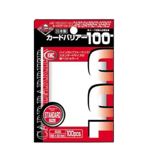 KMC Card Barrier Transparent 100 Pieces