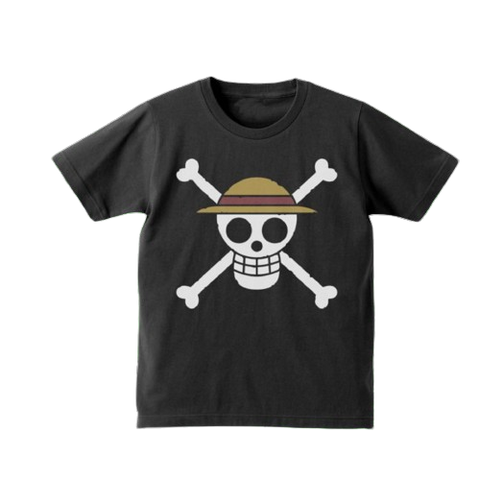 Cospa One Piece Kids Black T- Shirt - 130cm