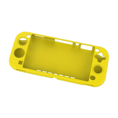 Nintendo Switch Lite CYBER Silicon Cover Flat - Yellow