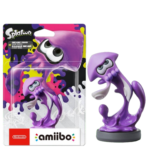 Amiibo Splatoon Squid (Purple)