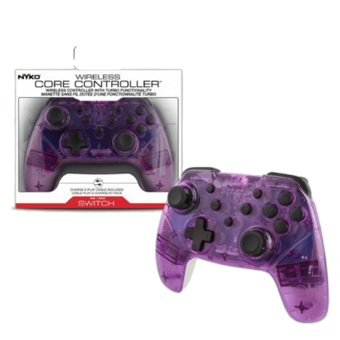 Nintendo Switch Nyko Wireless Core Controller - Purple/White